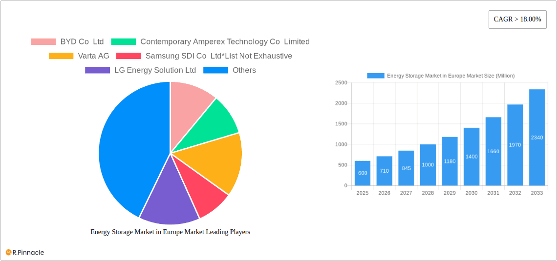 Energy Storage Market in Europe Market Research Report - Market Overview and Key Insights