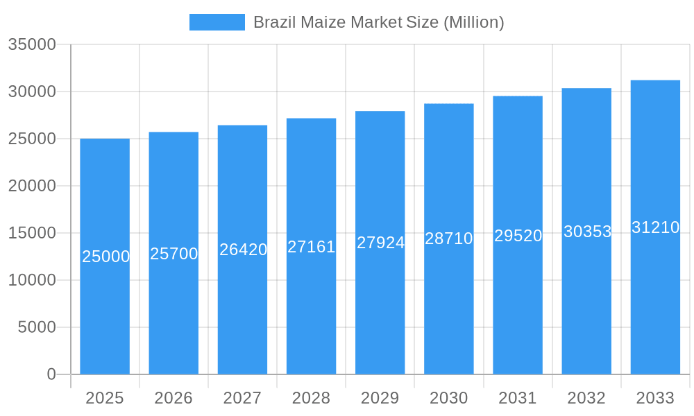 Brazil Maize Market Market Size and Forecast (2024-2030)