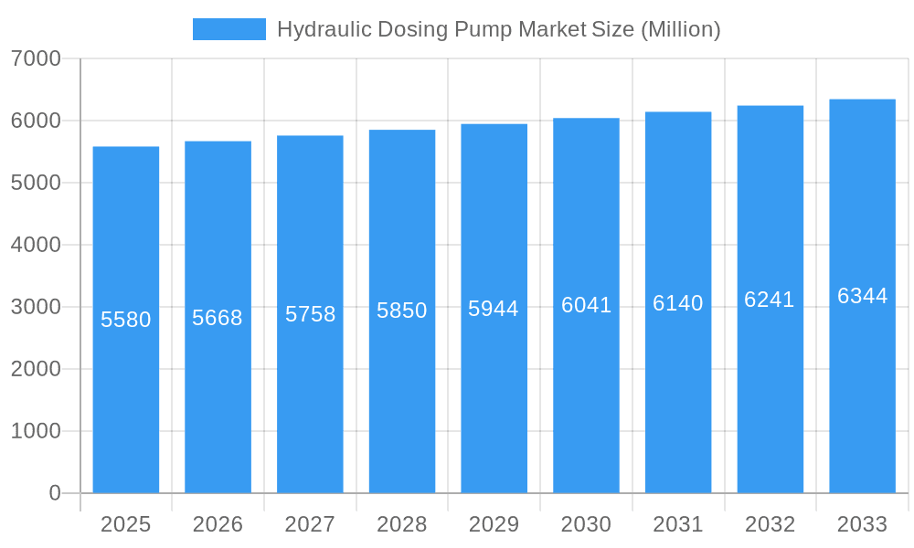 Hydraulic Dosing Pump Market Market Size and Forecast (2024-2030)