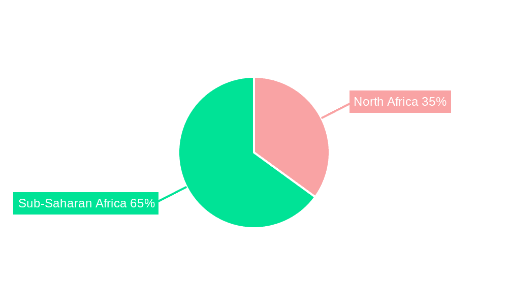 Africa Engineering Plastics Market Market Share by Region - Global Geographic Distribution