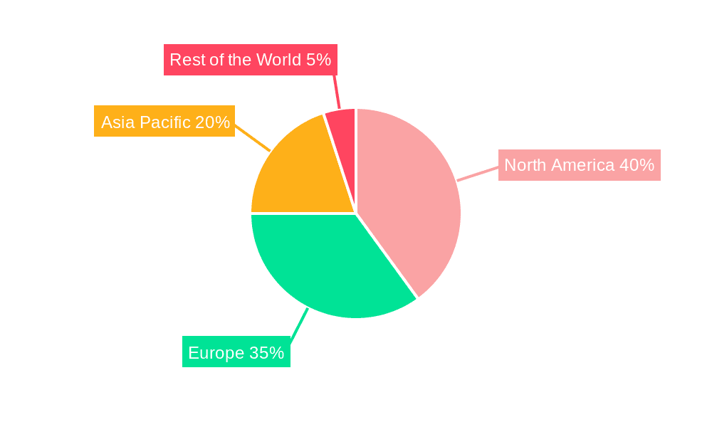 Autonomous Truck Industry Market Share by Region - Global Geographic Distribution