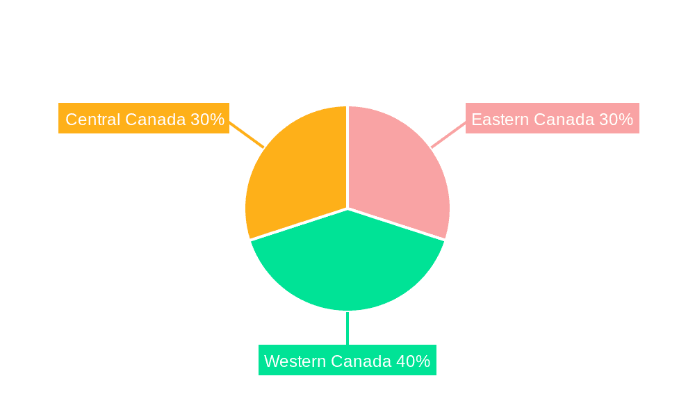 Canada Construction Equipment Market Market Share by Region - Global Geographic Distribution