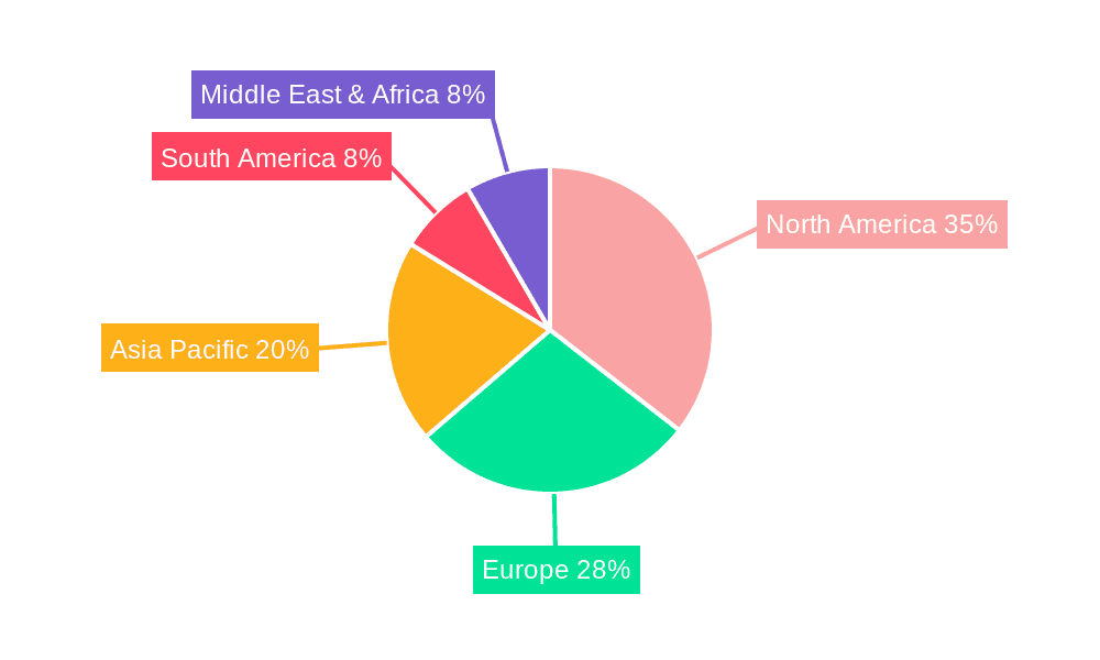 Dog Food Market Market Share by Region - Global Geographic Distribution