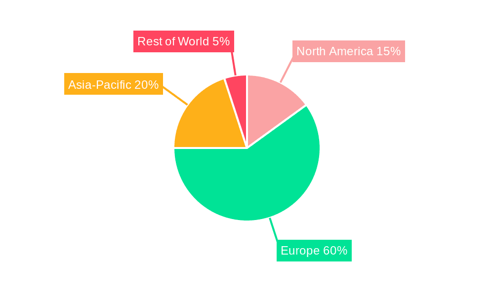 Europe Biochar Market Market Share by Region - Global Geographic Distribution