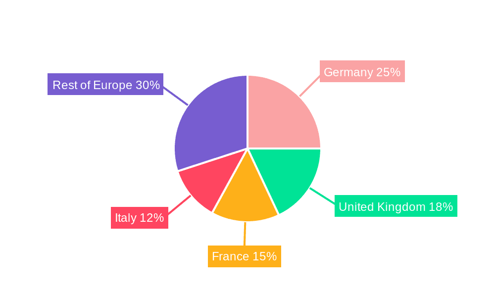 Europe MLCC Market Market Share by Region - Global Geographic Distribution