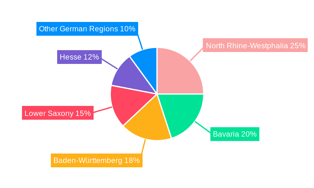 Germany Sealants Market Market Share by Region - Global Geographic Distribution