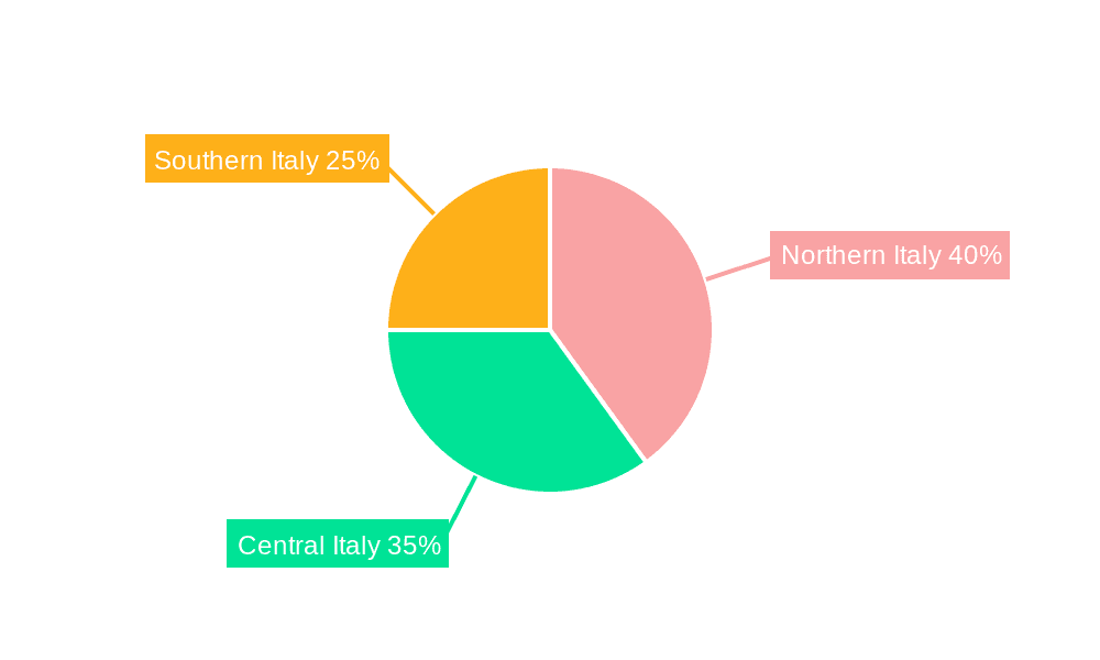 Italy Lubricants Market Market Share by Region - Global Geographic Distribution