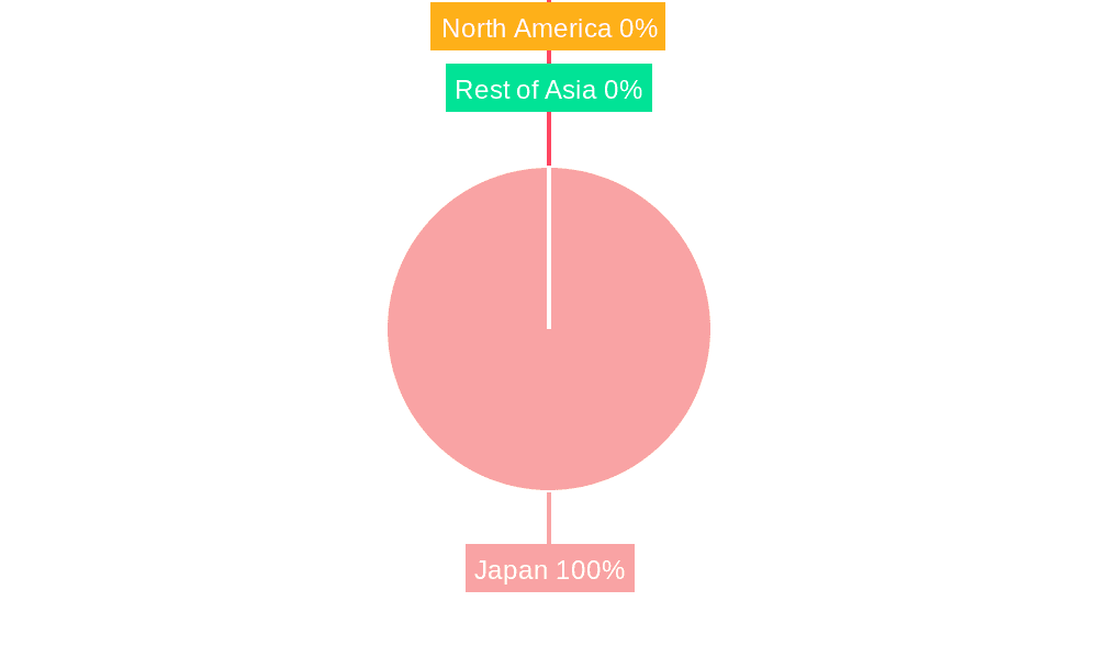 Japan Paper Packaging Industry Market Share by Region - Global Geographic Distribution