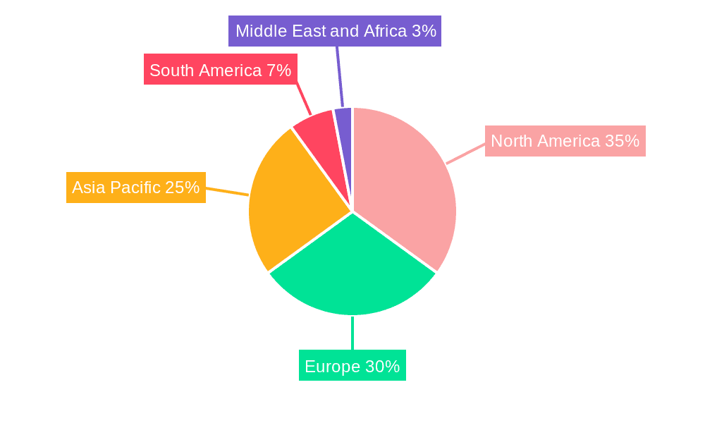 Liquid Detergent Industry Market Share by Region - Global Geographic Distribution