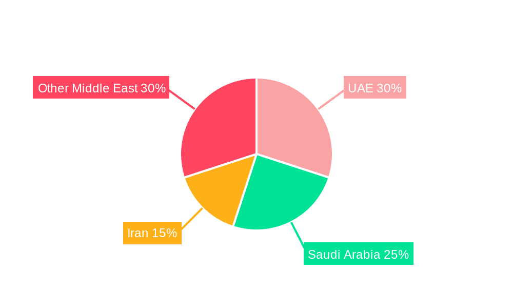 Middle East Polyamide Market Market Share by Region - Global Geographic Distribution