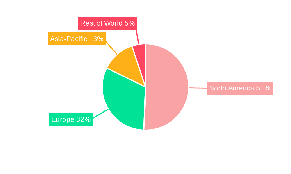 Mobile Veterinary Care Market Market Share by Region - Global Geographic Distribution