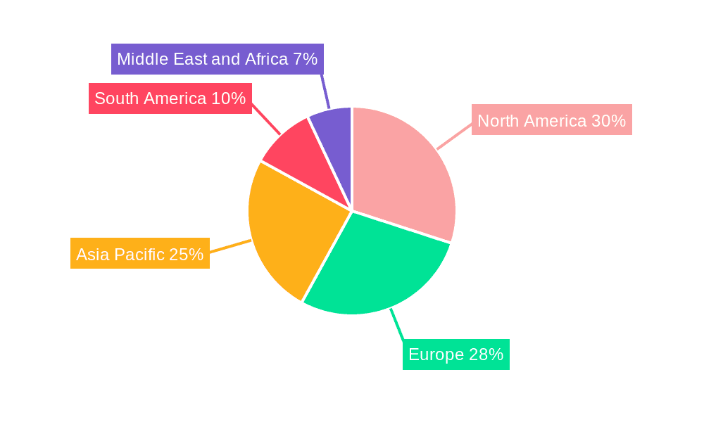 Mosquito Repellent Industry Market Share by Region - Global Geographic Distribution