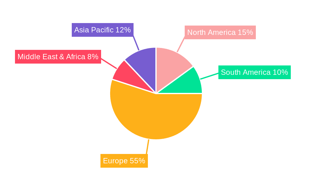 Pharma Market Belgique Market Share by Region - Global Geographic Distribution