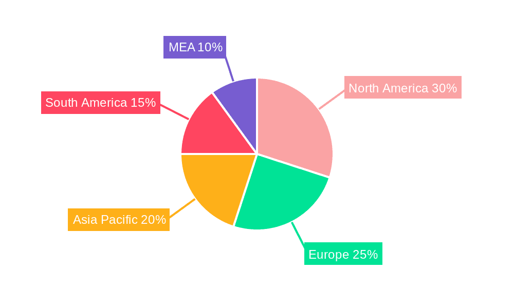 Quinoa Seed Industry Market Share by Region - Global Geographic Distribution