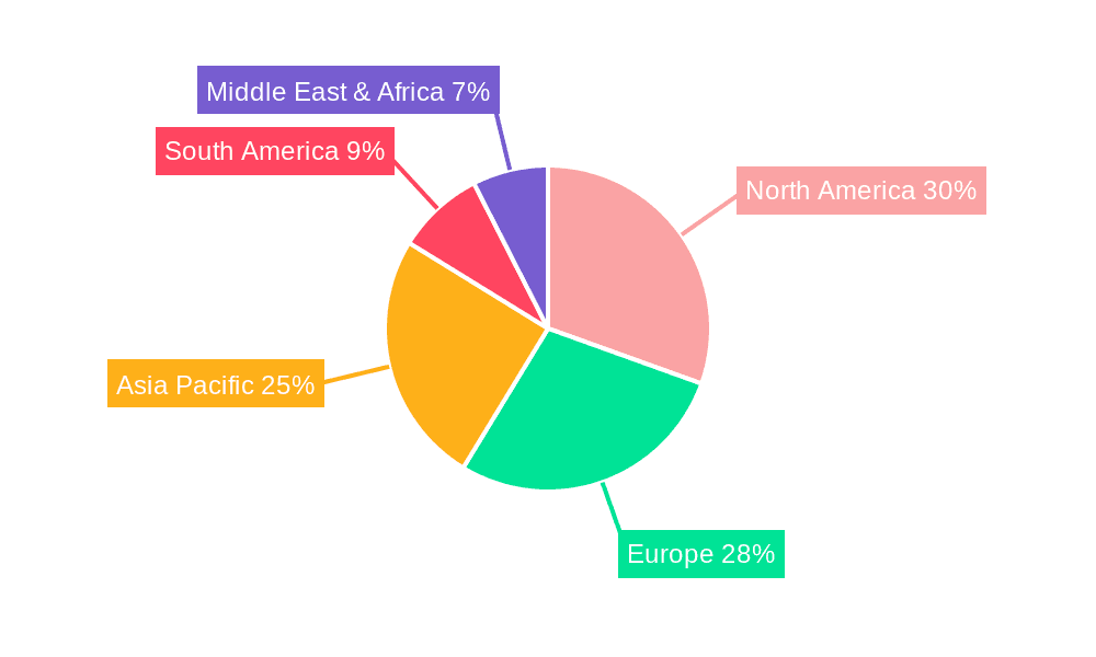 Ready to Drink Coffee Market Market Share by Region - Global Geographic Distribution