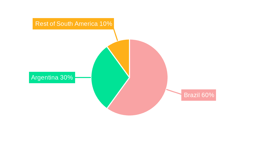 South America Compound Feed Industry Market Share by Region - Global Geographic Distribution