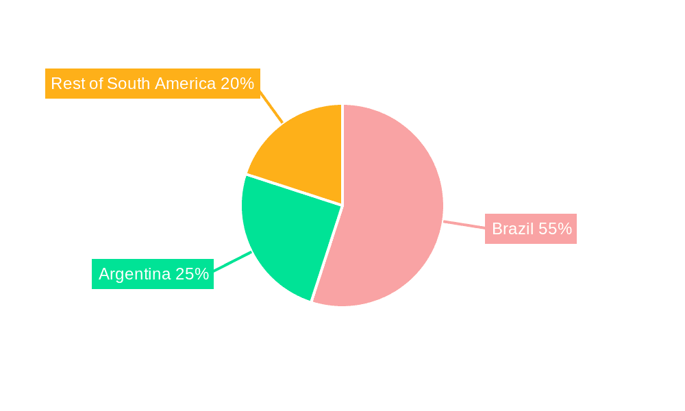 South America Soy Beverages Industry Market Share by Region - Global Geographic Distribution