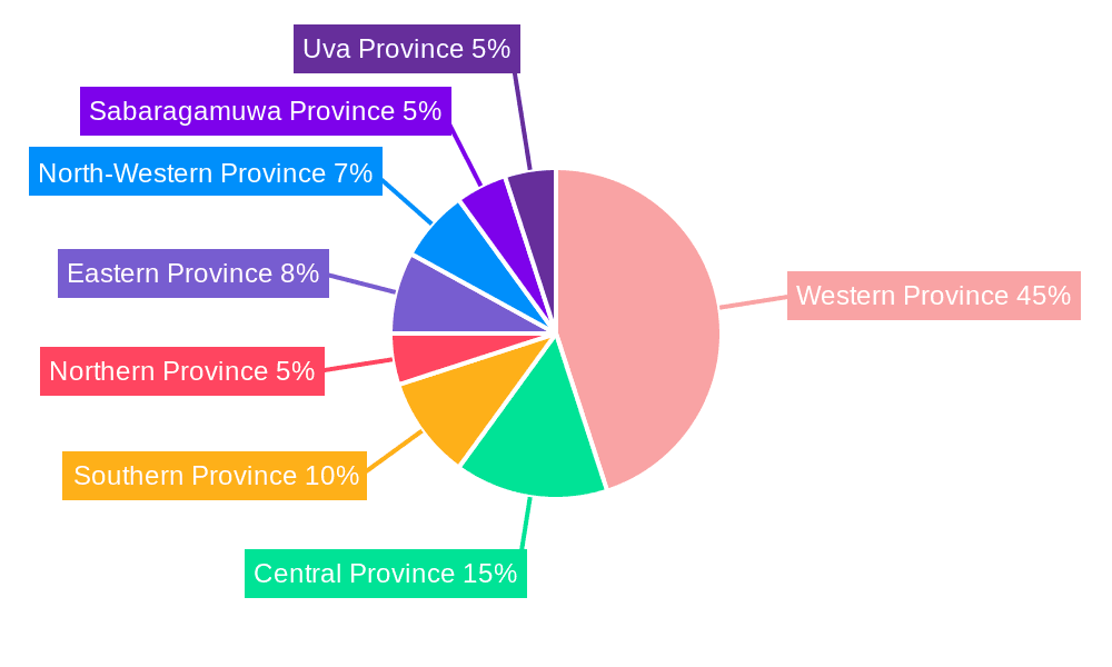 Sri Lanka Freight And Logistics Market Market Share by Region - Global Geographic Distribution