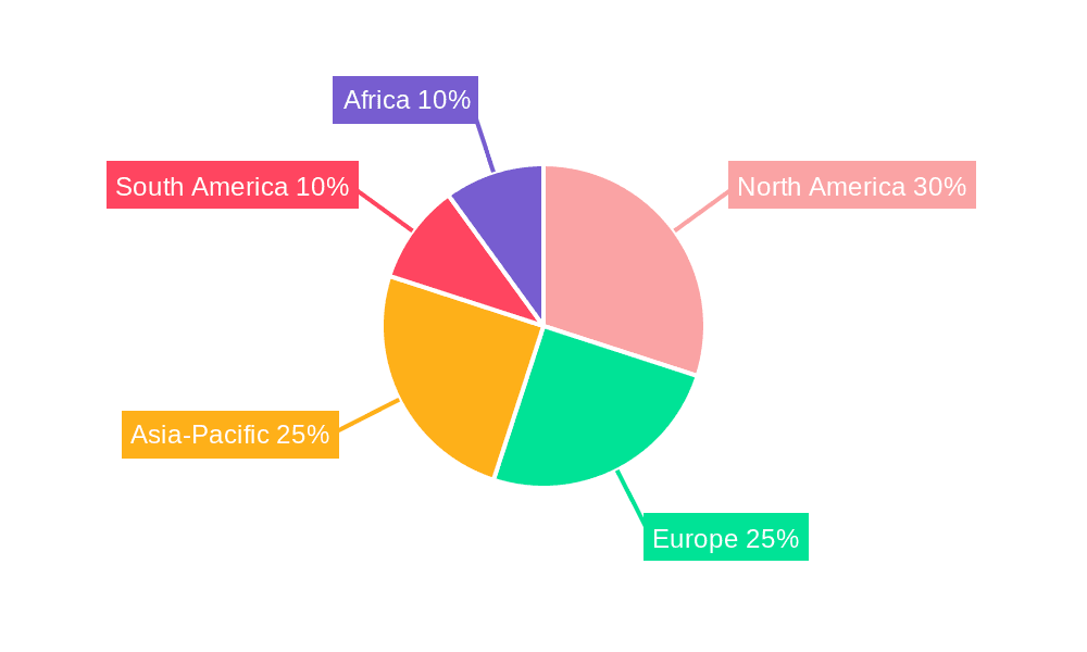 Timber Market Market Share by Region - Global Geographic Distribution