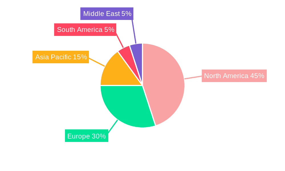 Tiny Homes Market Market Share by Region - Global Geographic Distribution