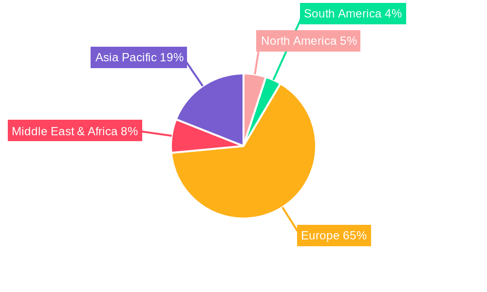 UK Fixed Connectivity Market Market Share by Region - Global Geographic Distribution