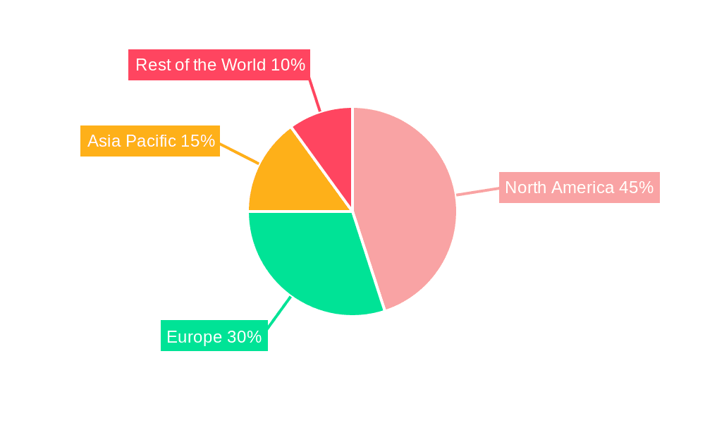 Web Based Trading Platform Market Market Share by Region - Global Geographic Distribution