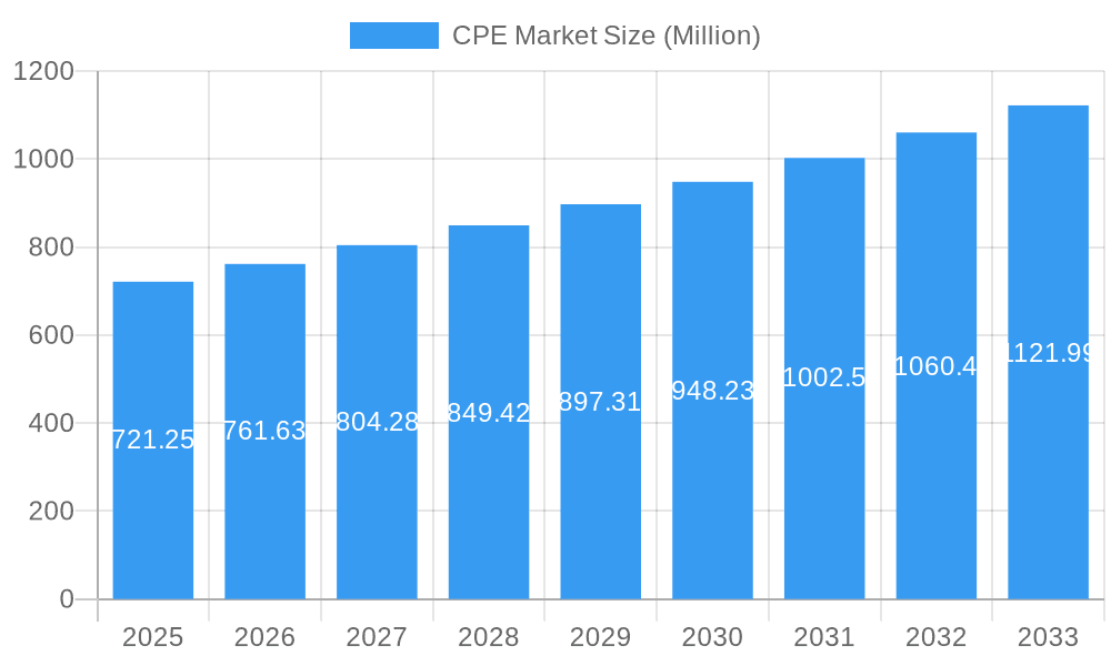 CPE Market Market Size and Forecast (2024-2030)