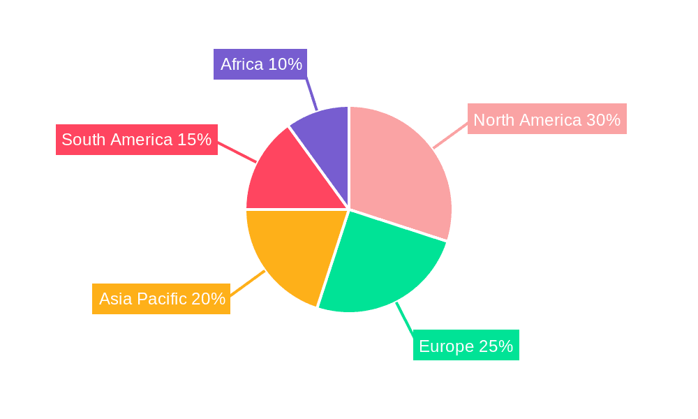 Raisins Market Market Share by Region - Global Geographic Distribution