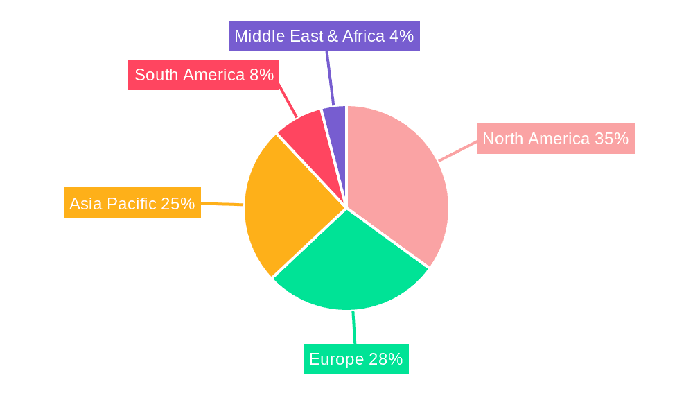 Soybean Beverage Market Market Share by Region - Global Geographic Distribution