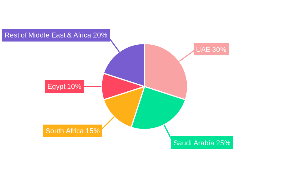 Electric Vehicles Market in Middle East Market Share by Region - Global Geographic Distribution