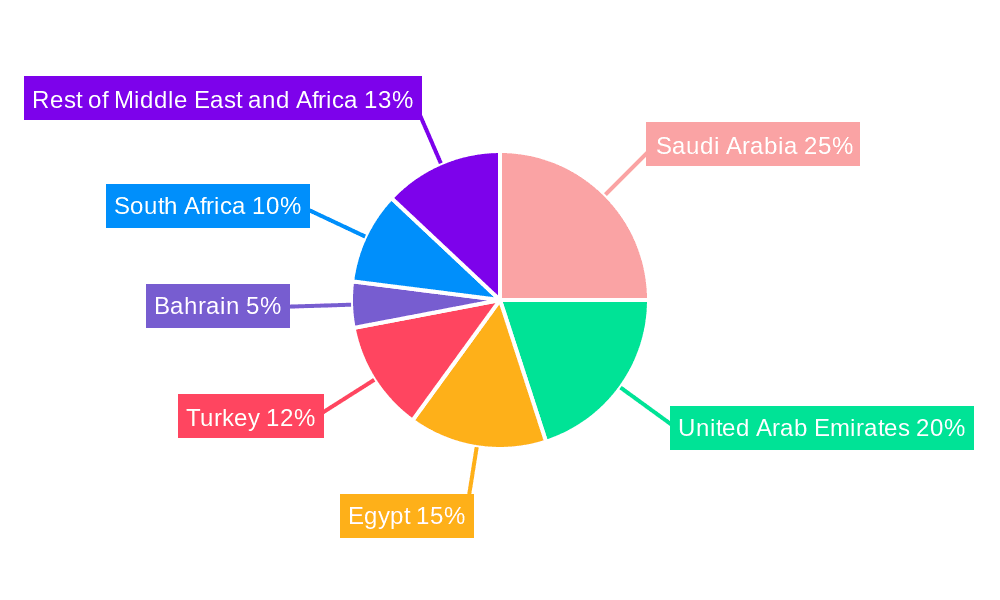 MEA Air Traffic Management and Consulting Market Market Share by Region - Global Geographic Distribution