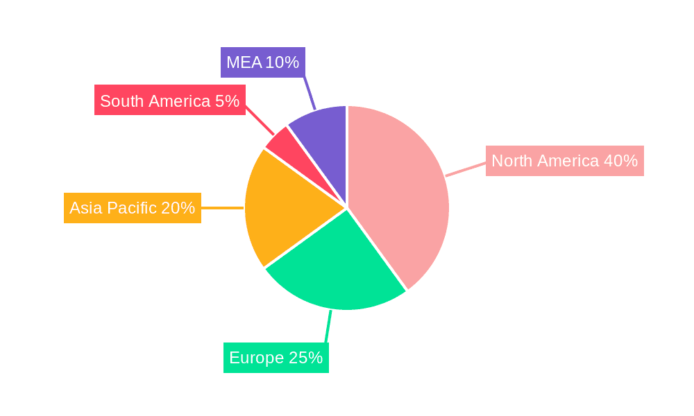 Satellite-based Earth Observation Market Market Share by Region - Global Geographic Distribution