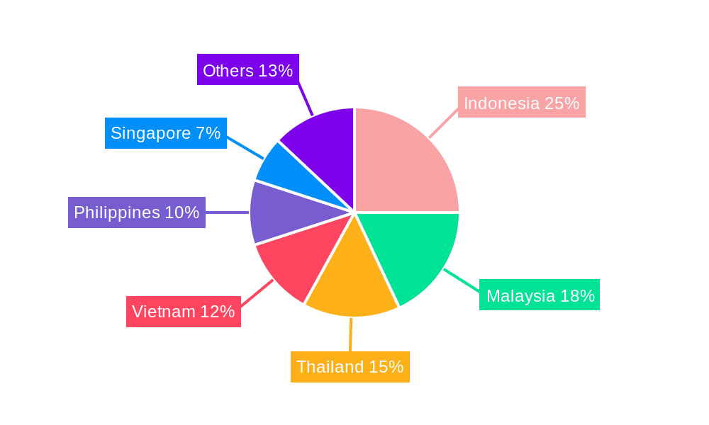Southeast Asia Repair and Rehabilitation Market Market Share by Region - Global Geographic Distribution