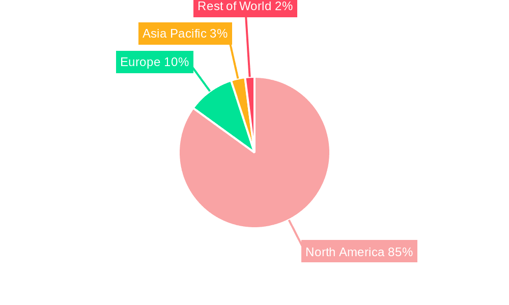 United States Nuclear Power Reactor Decommissioning Market Market Share by Region - Global Geographic Distribution