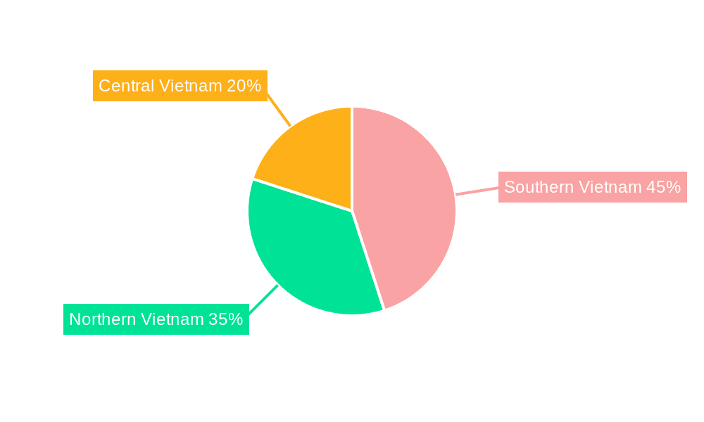 Vietnam Structural Steel Fabrication Market Market Share by Region - Global Geographic Distribution
