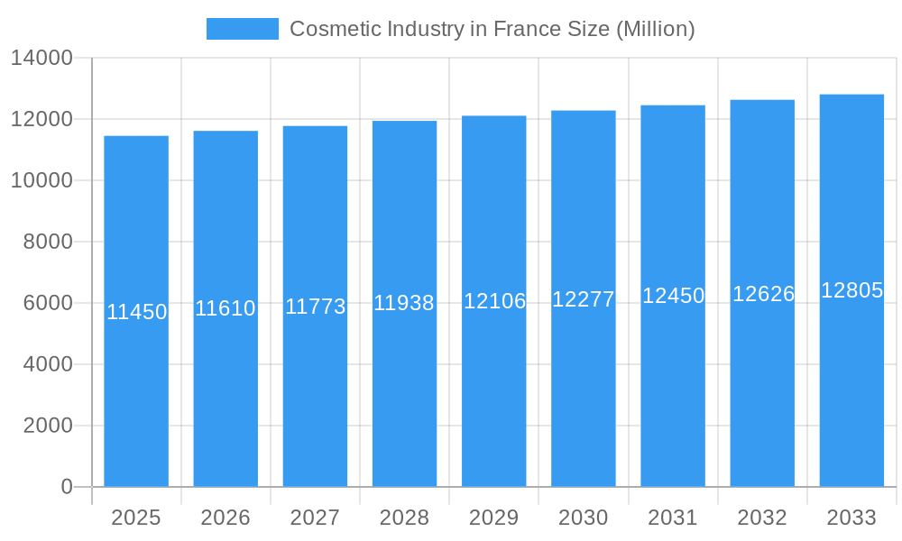Cosmetic Industry in France Market Size and Forecast (2024-2030)