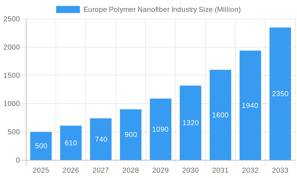 Europe Polymer Nanofiber Industry Market Size and Forecast (2024-2030)