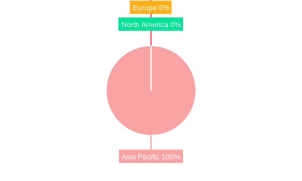 Asia-Pacific Telemedicine Industry Market Share by Region - Global Geographic Distribution