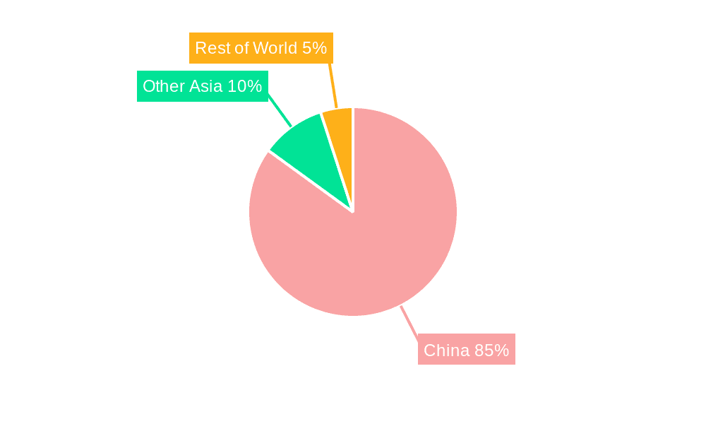 China Biofertilizers Market Market Share by Region - Global Geographic Distribution