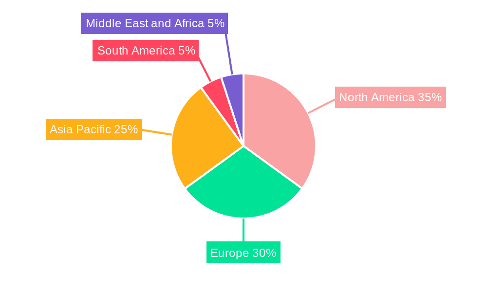 Collagen Supplements Market Market Share by Region - Global Geographic Distribution