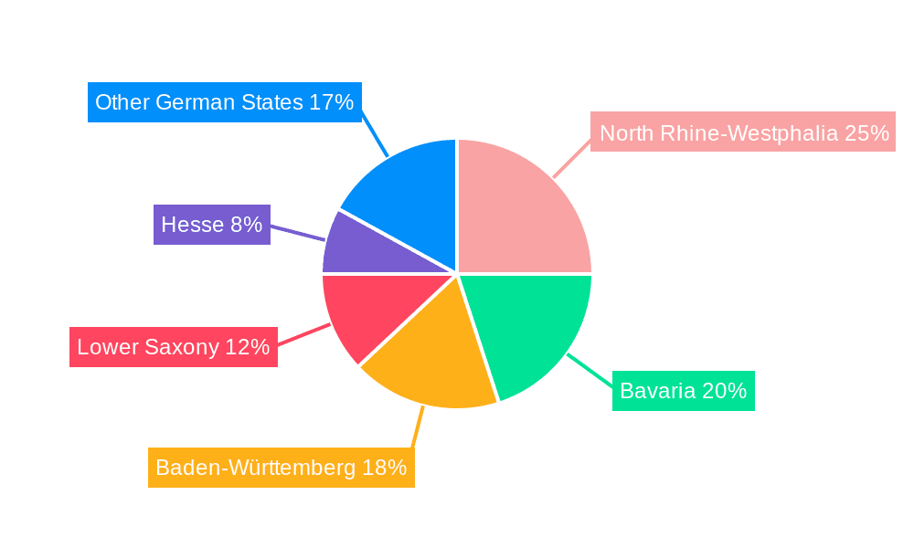 Germany Sodium Reduction Ingredient Market Market Share by Region - Global Geographic Distribution