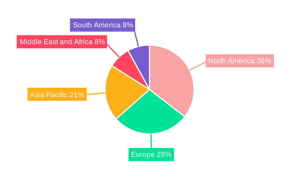Incretin-based Drugs Market Market Share by Region - Global Geographic Distribution