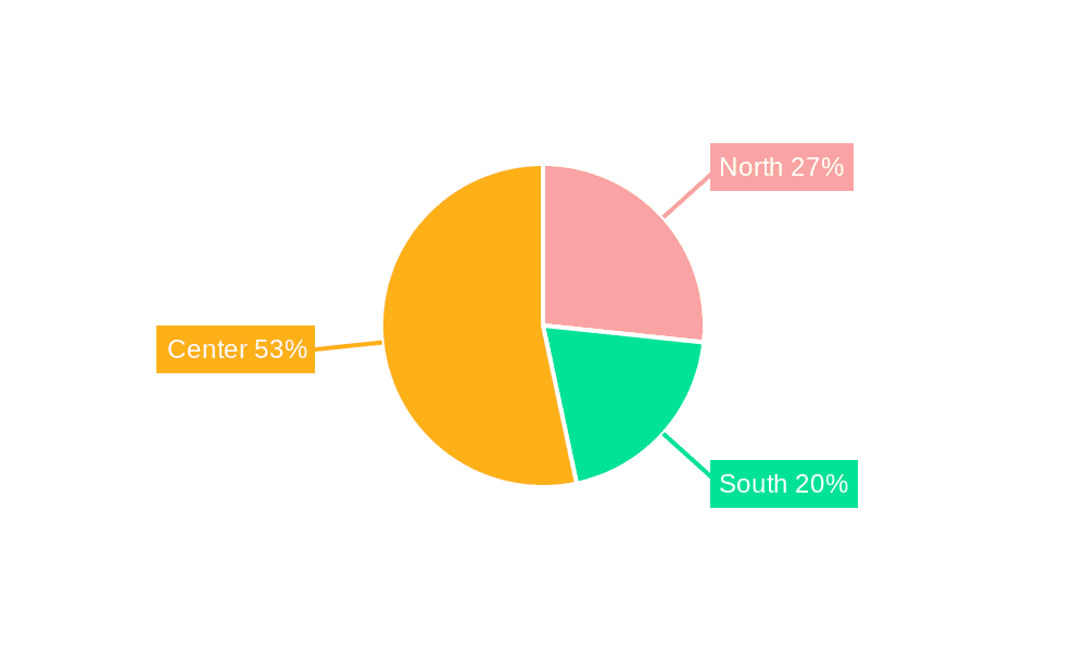 Italy Manufactured Homes Market Market Share by Region - Global Geographic Distribution