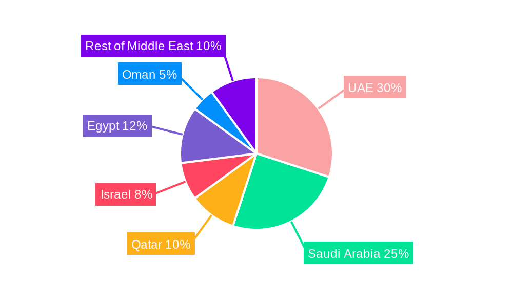 Middle East Handheld Vacuum Cleaner Market Market Share by Region - Global Geographic Distribution