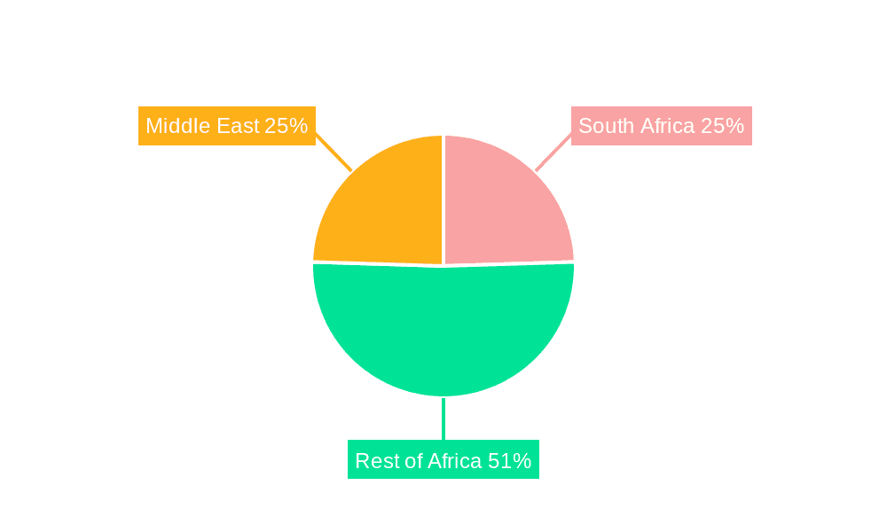 Middle East and Africa Insulin Pens Market Market Share by Region - Global Geographic Distribution