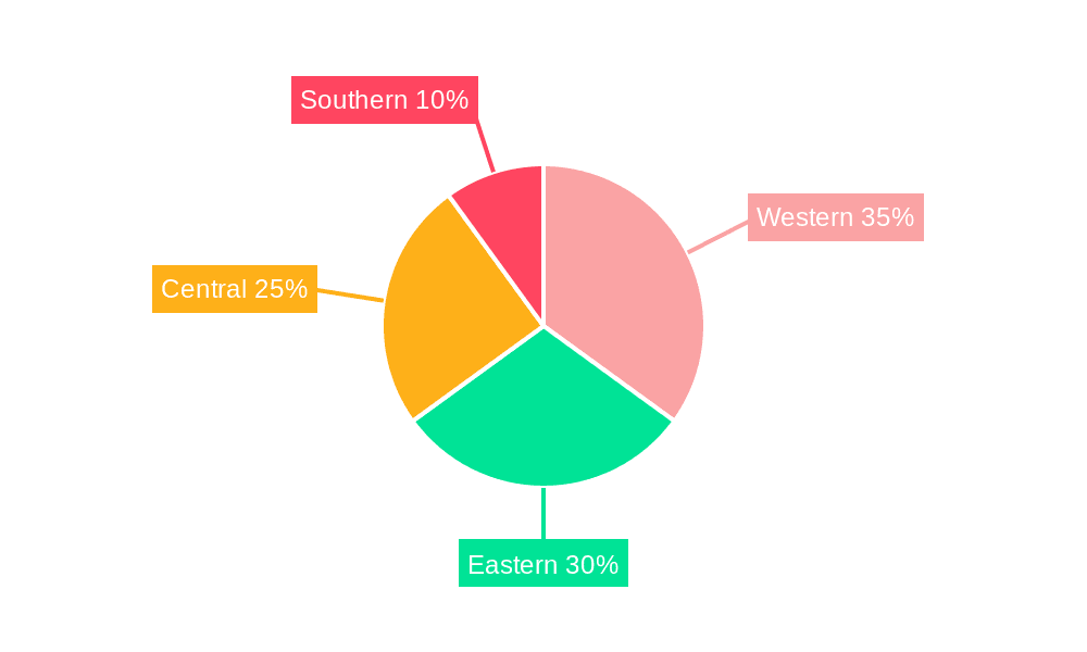 Saudi Arabia Desert Air Coolers Market Market Share by Region - Global Geographic Distribution