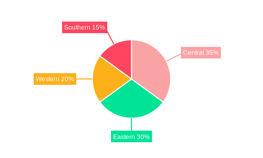 Saudi Arabia Glass Packaging Industry Market Share by Region - Global Geographic Distribution