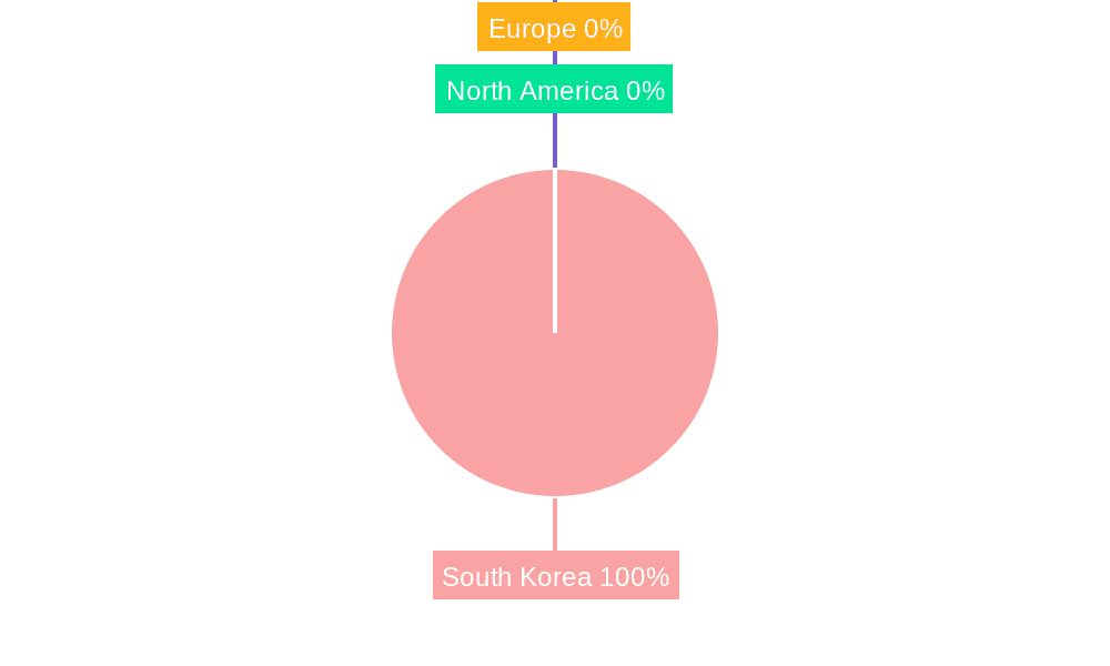 South Korea Battery Management Systems Market Market Share by Region - Global Geographic Distribution