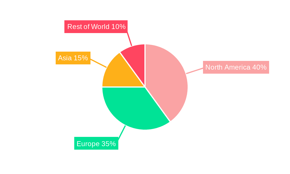Spectator Sports Market Market Share by Region - Global Geographic Distribution