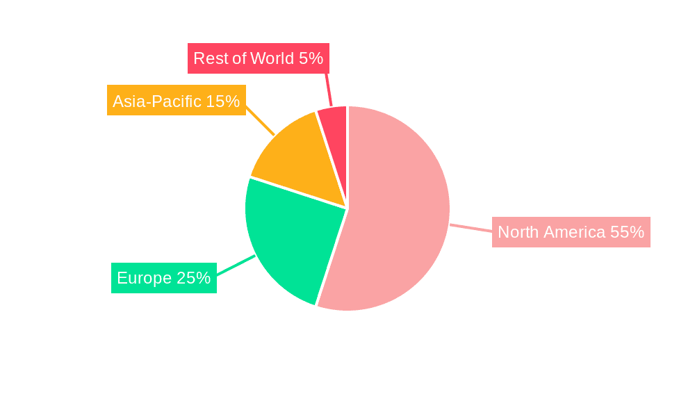 US Strategic Consulting Industry Market Share by Region - Global Geographic Distribution